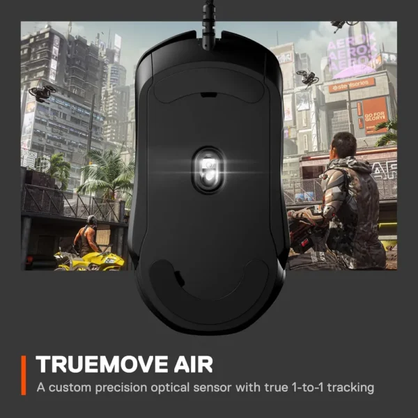 (REACONDICIONADO) MOUSE ALÁMBRICO RIVAL 5 STEELSERIES | NEGRO
