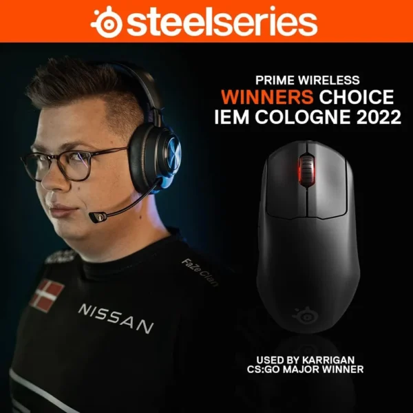MOUSE INALÁMBRICO PRIME MINI EDITION STEELSERIES | NEGRO