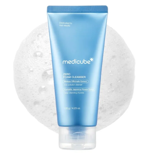 LIMPIADOR FACIAL MEDICUBE ZERO FOAM CLEANSER 4.05 OZ / 120 ML