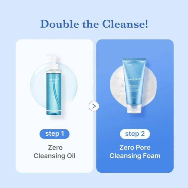 LIMPIADOR FACIAL MEDICUBE ZERO FOAM CLEANSER 4.05 OZ / 120 ML