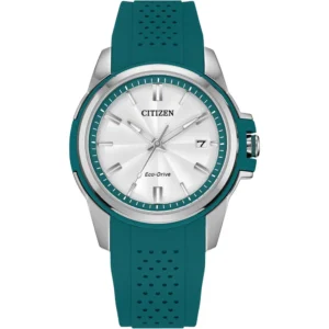 RELOJ CITIZEN ECO-DRIVE VEYA MUJER FE1261-06A | VERDE OSCURO