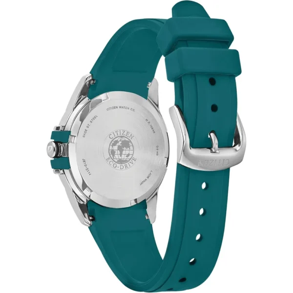 RELOJ CITIZEN ECO-DRIVE VEYA MUJER FE1261-06A | VERDE OSCURO