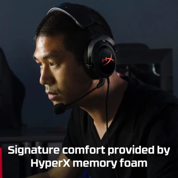 MICRÓFONO HYPERX SOLOCAST + CLOUD CORE 7.1 (SET) | NEGRO