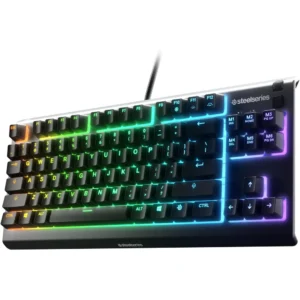 TECLADO ALÁMBRICO APEX 3 TKL STEELSERIES | NEGRO