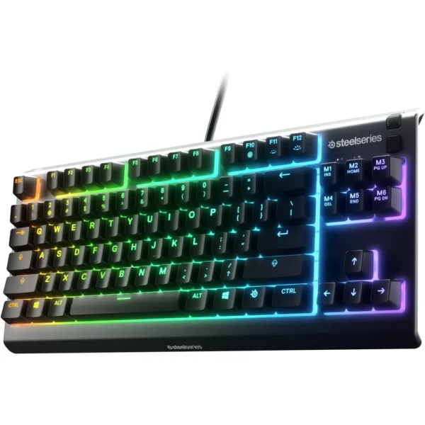 TECLADO ALÁMBRICO APEX 3 TKL STEELSERIES | NEGRO