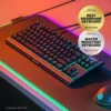 TECLADO ALÁMBRICO APEX 3 TKL STEELSERIES | NEGRO