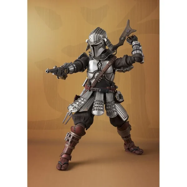 FIGURA RONIN MANDALORIAN Y GROGU TAMASHII NATIONS