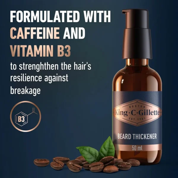 ESPESADOR DE BARBA KING C. GILLETTE 1.7OZ