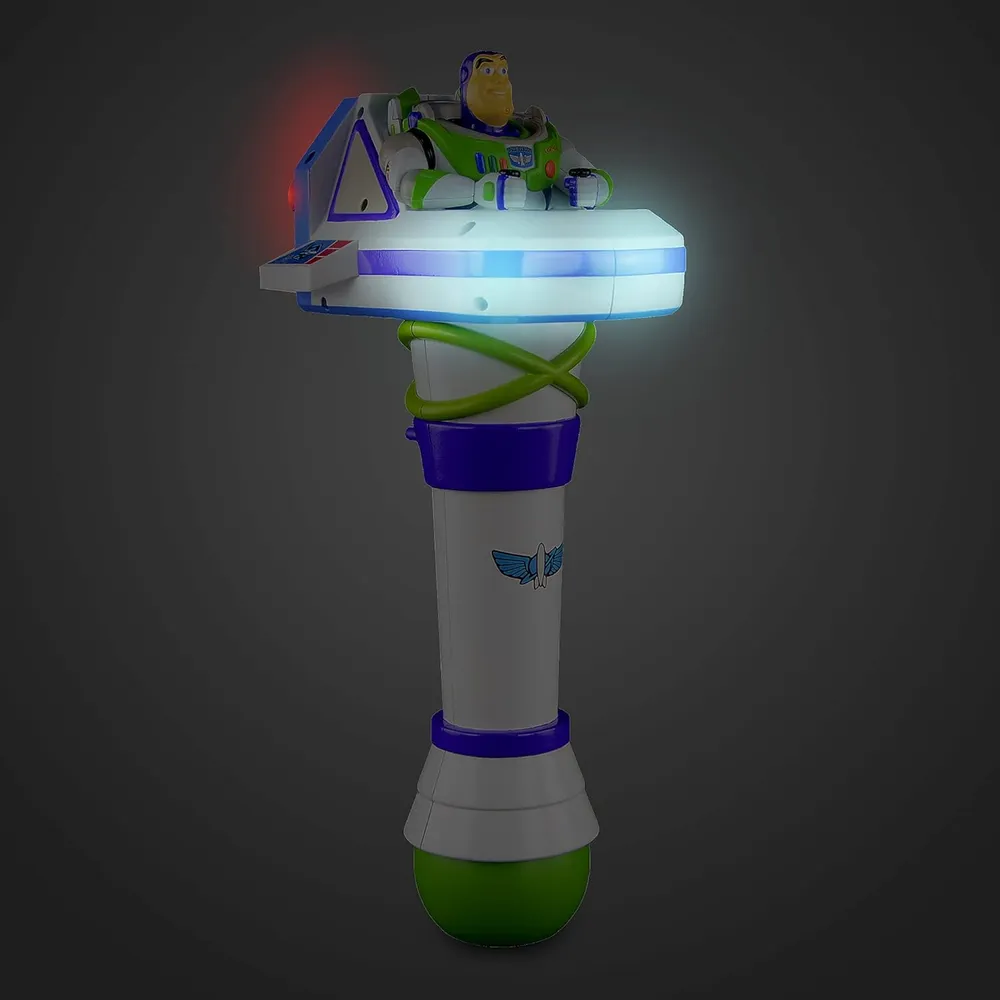 VARITA DE BURBUJAS BUZZ LIGHTYEAR TOY STORY DISNEY STORE - Imagen 3