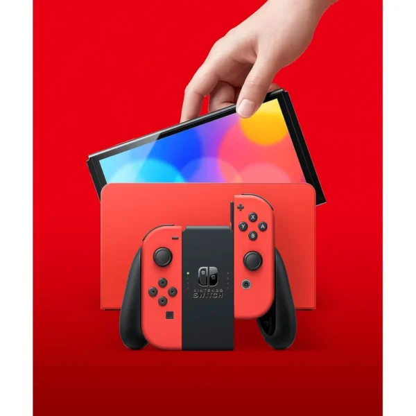 CONSOLA NINTENDO SWITCH OLED EDICIÓN MARIO RED | ROJO