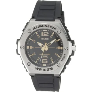 RELOJ CASIO MWA100H ANALÓGICO HOMBRE - Negro/Dorado