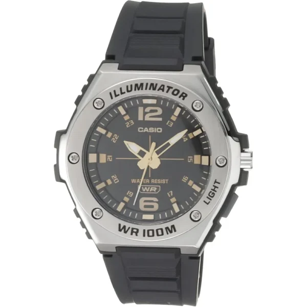 RELOJ CASIO MWA100H ANALÓGICO HOMBRE - Negro/Dorado