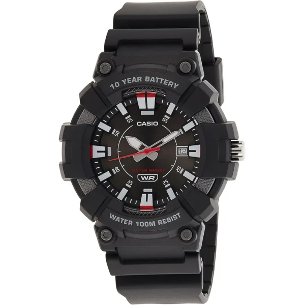 RELOJ CASIO MW610H ANALÓGICO HOMBRE - Negro