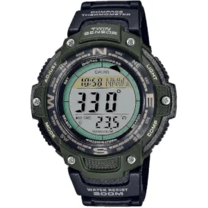 RELOJ CASIO SGW100 DIGITAL HOMBRE - Negro/Verde