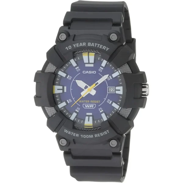 RELOJ CASIO MW610H ANALÓGICO HOMBRE - Negro/Azul