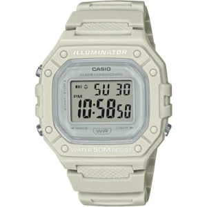 RELOJ CASIO W218H DIGITAL HOMBRE - Gris claro