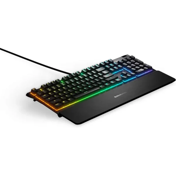 TECLADO ALÁMBRICO APEX 3 BR STEELSERIES | NEGRO