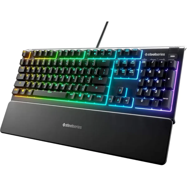 TECLADO ALÁMBRICO APEX 3 BR STEELSERIES | NEGRO