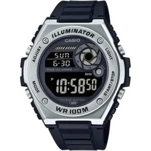 RELOJ CASIO MWD100H DIGITAL HOMBRE - Negro mate