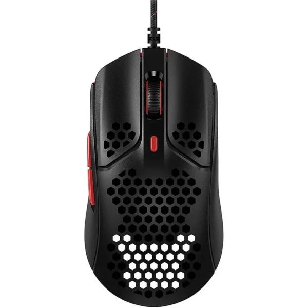 MOUSE ALÁMBRICO HYPERX PULSEFIRE HASTE 16000 DPI | NEGRO/ROJO