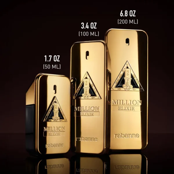 PERFUME RABANNE 1 MILLION ELIXIR PARFUM HOMBRE 3.4 OZ / 100 ML