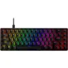 TECLADO ALÁMBRICO HYPERX ALLOY ORIGINS 65 SWITCH RED | NEGRO