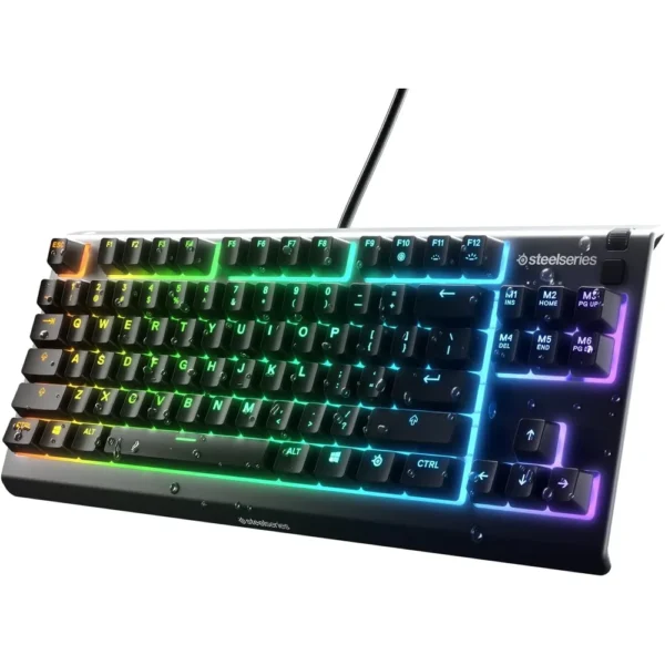 (REACONDICIONADO) TECLADO ALÁMBRICO APEX 3 TKL STEELSERIES | NEGRO
