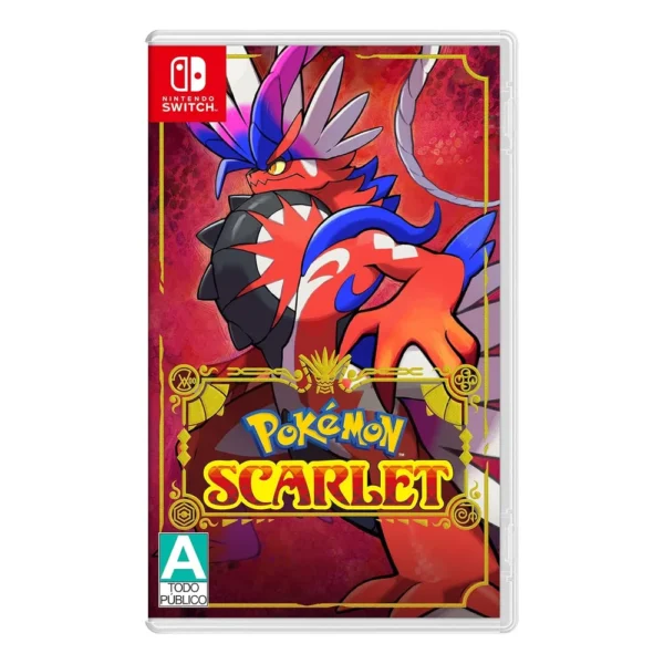 VIDEOJUEGO NINTENDO POKÉMON SCARLET SWITCH