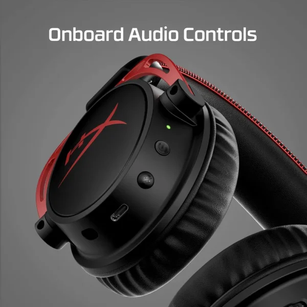 AUDÍFONOS INALÁMBRICOS HYPERX CLOUD ALPHA | ROJO