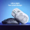 MOUSE INALÁMBRICO HYPERX PULSEFIRE HASTE 100H BATTERY | BLANCO