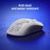 MOUSE INALÁMBRICO HYPERX PULSEFIRE HASTE 100H BATTERY | BLANCO
