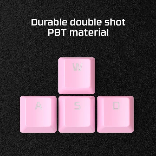 KEYCAPS HYPERX PBT 104 TECLAS | BLANCO