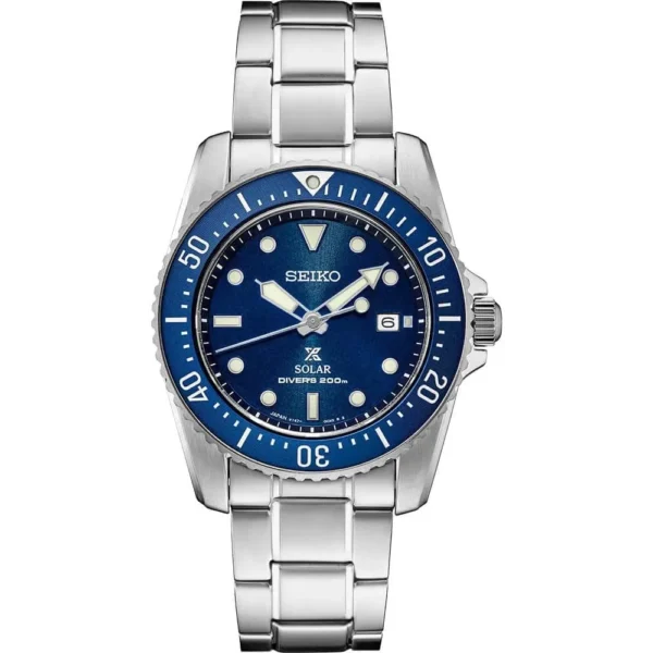 RELOJ SEIKO PROSPEX SOLAR DIVER PARA HOMBRE | AZUL
