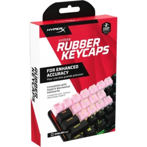KEYCAPS HYPERX RUBBER KIT 19 TECLAS | ROSA