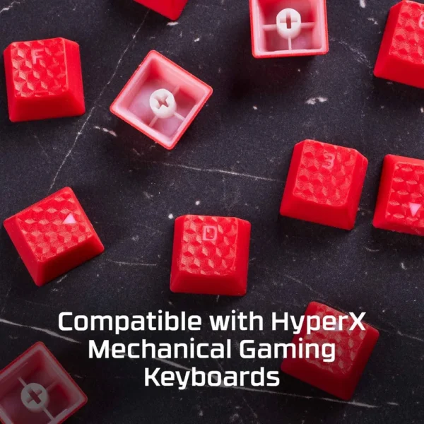 KEYCAPS HYPERX RUBBER KIT 19 TECLAS | ROSA