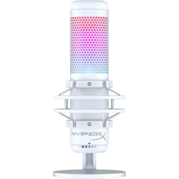 MICRÓFONO HYPERX QUADCAST S USB | BLANCO