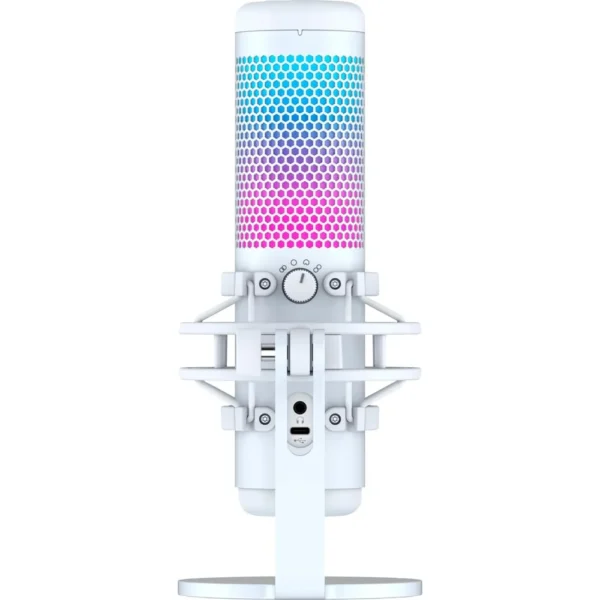 MICRÓFONO HYPERX QUADCAST S USB | BLANCO