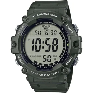 RELOJ CASIO ILUMINATOR AE1500WH DIGITAL HOMBRE - Verde