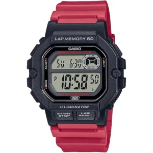 RELOJ CASIO WS1300H DIGITAL HOMBRE - Rojo
