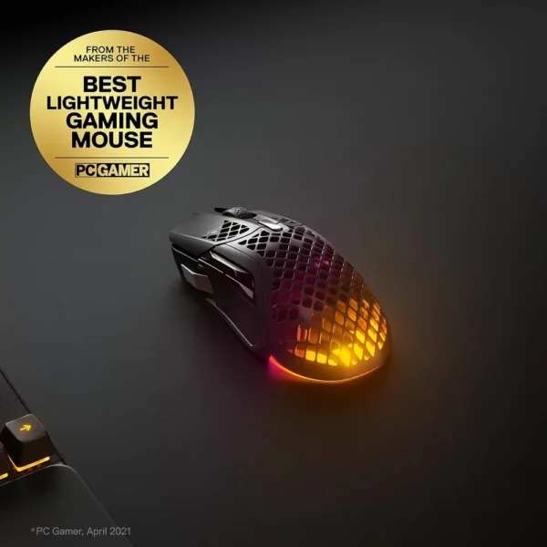 (REACONDICIONADO) MOUSE INALÁMBRICO AEROX 5 STEELSERIES | NEGRO
