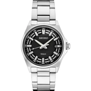 RELOJ SEIKO ESSENTIALS PARA HOMBRE | NEGRO