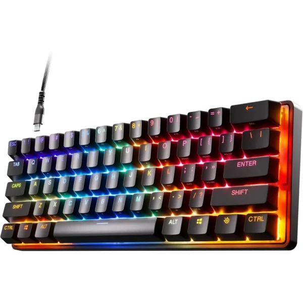 TECLADO ALÁMBRICO MECÁNICO APEX PRO MINI STEELSERIES | RGB