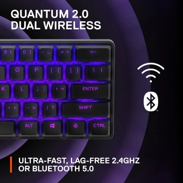 TECLADO INALÁMBRICO MECÁNICO  APEX PRO MINI STEELSERIES | RGB