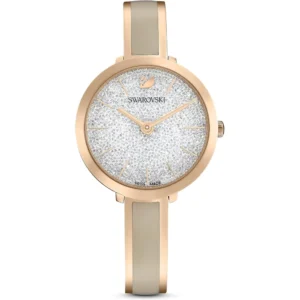 SWAROVSKI RELOJ CRYSTALLINE AURA PARA MUJER | ROSE GOLD TONE