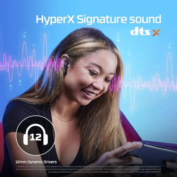 AUDÍFONOS INALÁMBRICOS HYPERX CLOUD MIX | NEGRO