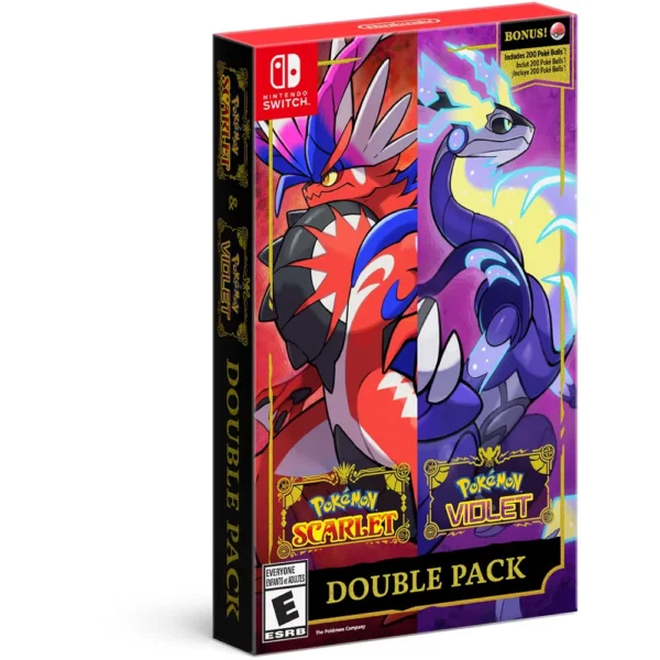 VIDEOJUEGO NINTENDO PACK DOBLE POKÉMON SCARLET Y POKÉMON VIOLET SWITCH