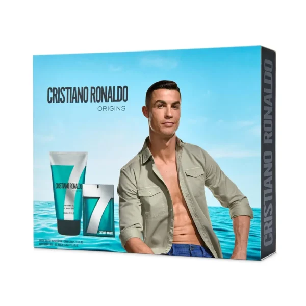 PERFUME CR7 ORIGINS EDT HOMBRE SET 2 PZS