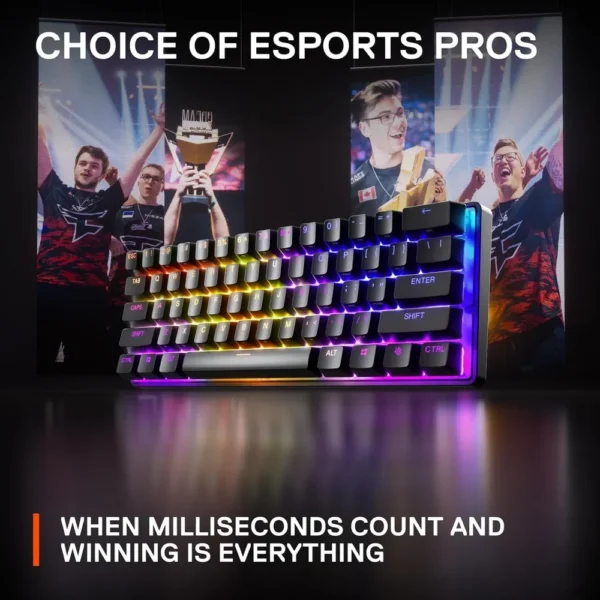 (REACONDICIONADO) TECLADO ALÁMBRICO MECÁNICO APEX PRO MINI STEELSERIES | RGB