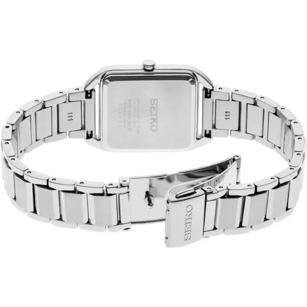 RELOJ SEIKO ESSENTIALS CUARZO DE ACERO INOXIDABLE | PLATA