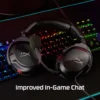 AUDÍFONOS ALÁMBRICOS HYPERX CLOUD STINGER 2 | NEGRO